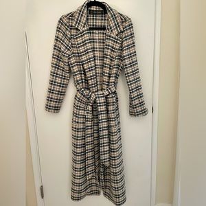 Code X Mode Plaid Duster